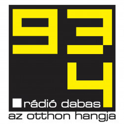 93.4 Rádió Dabas logo